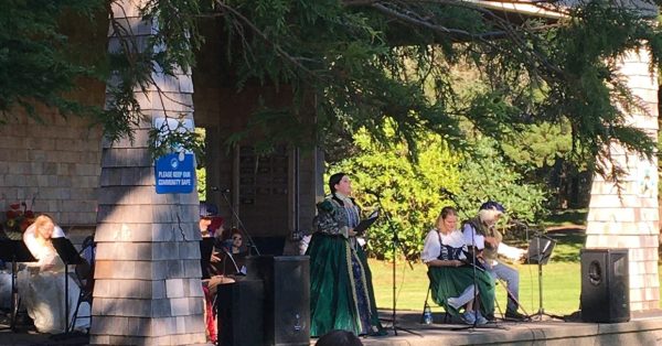 Last year, COVID restrictions prompted Coaster Theatre Playhouse to move outdoors, presenting Don't Fear Shakespeare (In the Park!). The theater company will continue summer performances Cannon Beach City Park this year. Photo courtesy: Coaster Theatre Playhouse