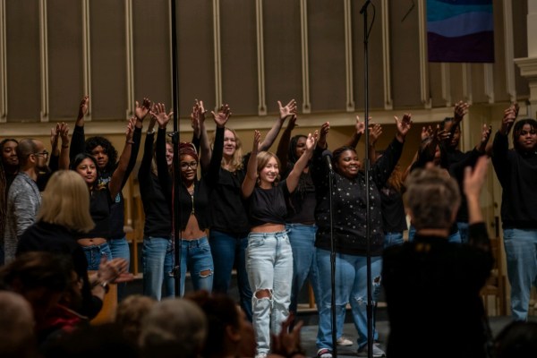 Jefferson Choir with BRAVO Youth Orchestra, October 2022. Photo courtesy of Joshua Sommerville.