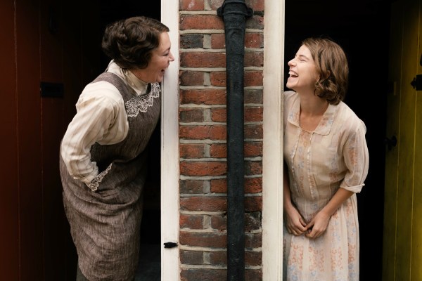 Olivia Colman and Jessie Buckley in "Wicked Little Letters."