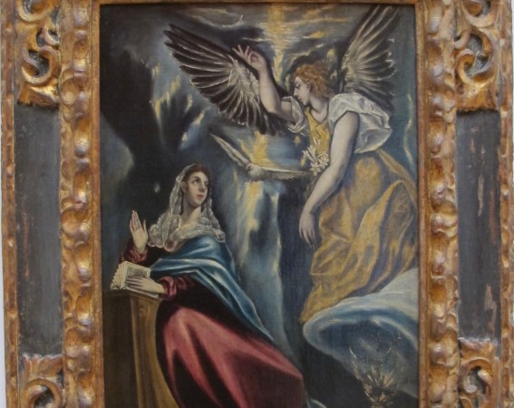 Leipzig, Museum der bildenden Künste, El Greco, Verkündigung.