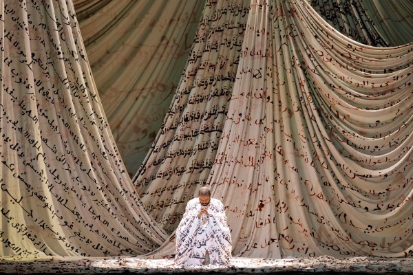 Jamez McCorkle in the title role of Rhiannon Giddens and Michael Abels' "Omar." Photo: Cory Weaver/San Francisco Opera