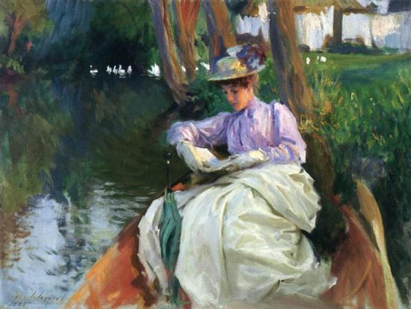 "By the River" by John Singer Sargent
