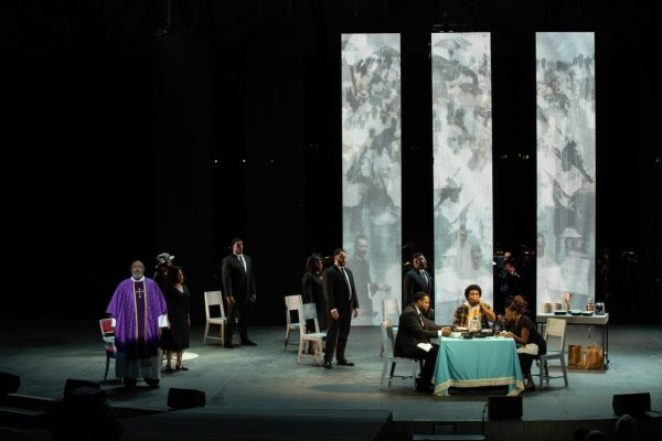 Michigan Opera Theatre's production of 'Blue' at Aretha Franklin Amphitheater in Detroit. Photo by Mitty Carter.