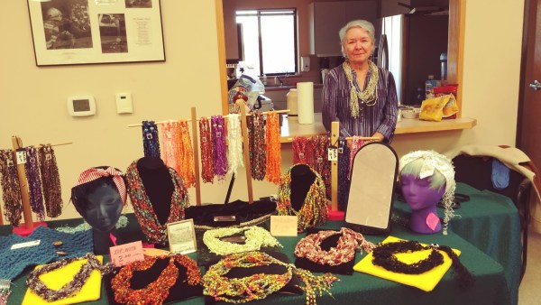 Grand Ronde Art Guild member Ida Berger plans to return to the Willamina Coastal Hills Art Tour with her jewelry work. Photo courtesy: West Valley Community Campus