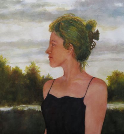 “To What Future,” by Maria Berg, is among the featured works in the Watercolor Society of Oregon’s show in the Chehalem Cultural Center in Newberg.