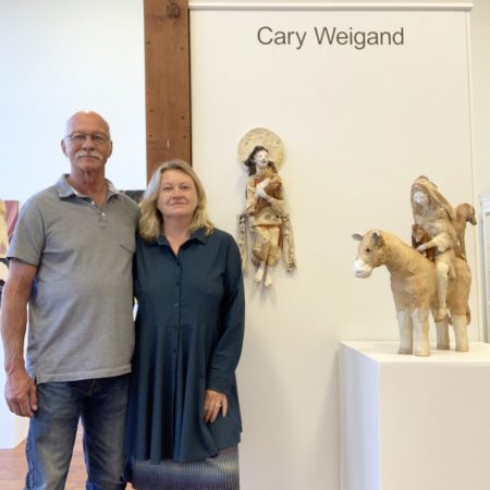 Jane and Mike Brumfield closed thier gallery in Cannon Beach to concentrate on their gallery in their home town of Astoria