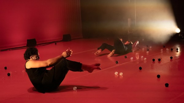 SKC dancers Irvin Torres Hernandez (left) and Eva Crystal in "The Age of Influence." Photo: Norm Eder.