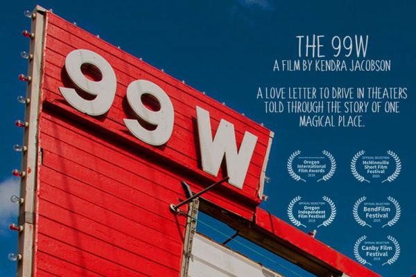 “The 99W” is a documentary featuring a homegrown topic: The Newberg drive-in theater, one of only three remaining in Oregon.